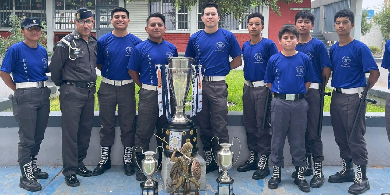 Pentatlón Militarizado de Acuña se prepara para competencia nacional
