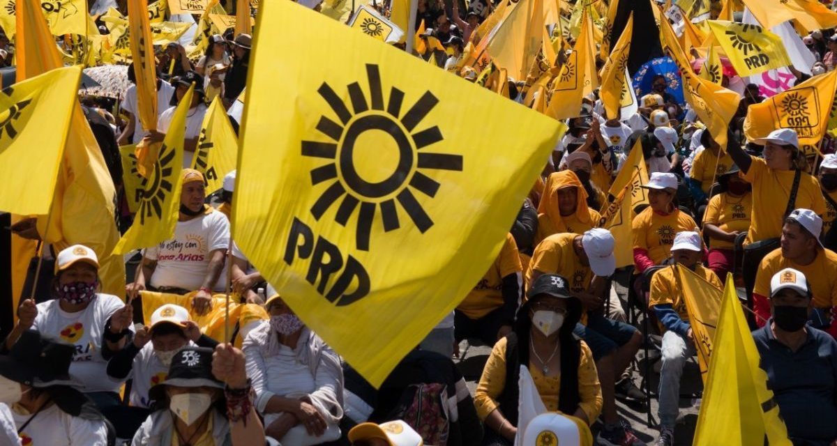 PRD en riesgo de perder registro nacional tras resultados preliminares