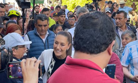 Sheinbaum emite su voto en una jornada histórica y llama a la participación ciudadana
