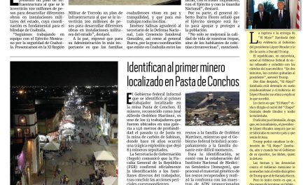 Portada RCG Carbonífera [27 de julio de 2024] Invertimos para fortalecer la infraestructura militar: Manolo; harán misa en la mina ‘El Pinabete’ y más…