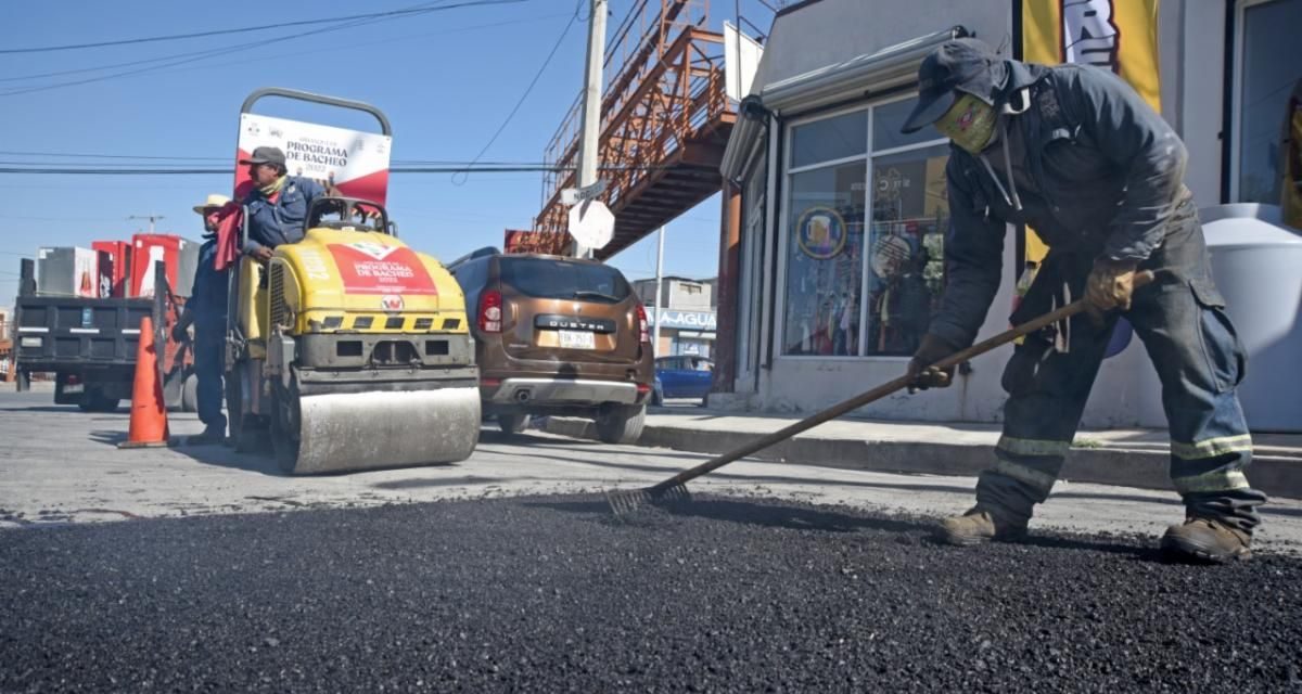 Avanzan obras de infraestructura en Sabinas