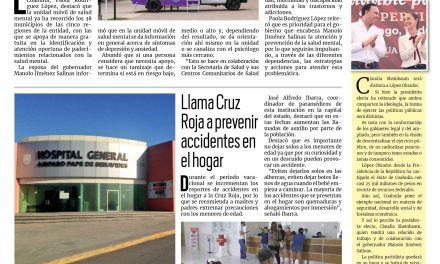 Portada RCG Centro [21 de julio de 2024] Inspira Coahuila promueve la salud mental de coahuilenses; Invierte Coahuila en las zonas rurales y más…
