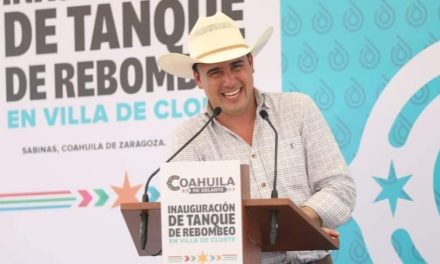Garantizamos el abasto de agua en todo Coahuila: Manolo Jiménez