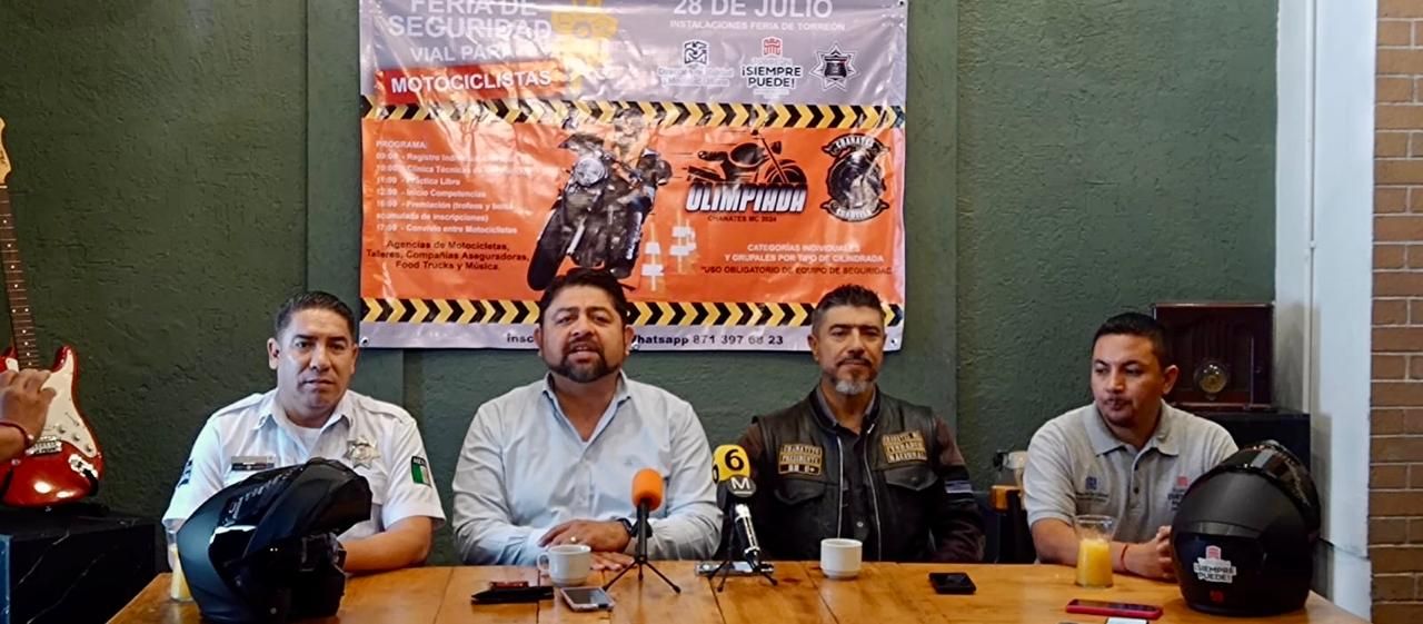 Llevarán a cabo primera Feria de Seguridad Vial del Motociclista