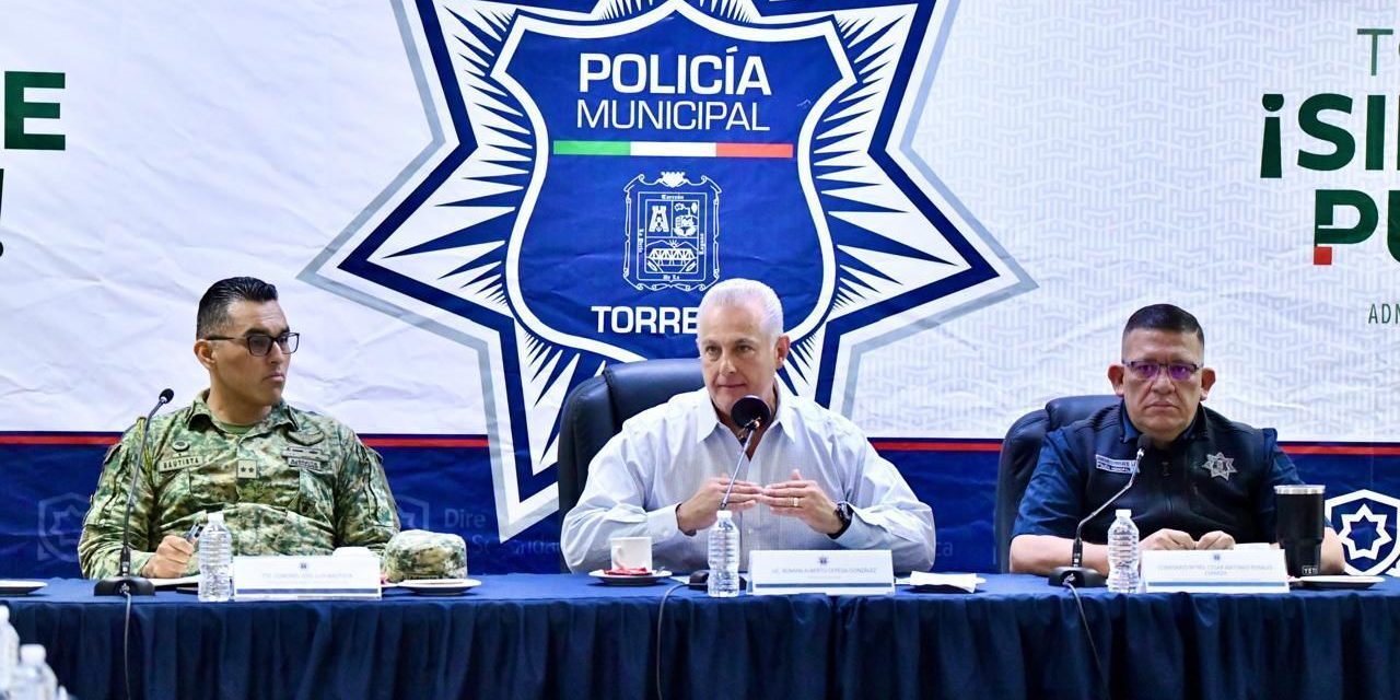 El alcalde Román Cepeda proyecta acciones para mantener la paz en Torreón