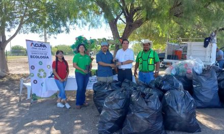 Cambian botellas PET por árboles en Acuña