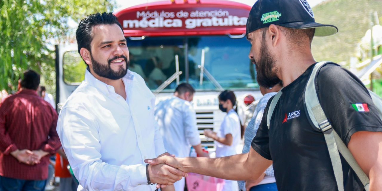 Lleva Alberto Hurtado Feria de Salud a La Minita