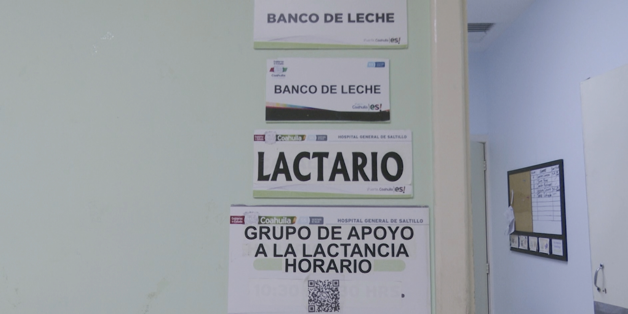 Hospital General de Saltillo recibe donaciones de leche materna