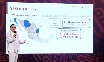 A dos meses de finalizar programa, van casi 2.5 millones de autos regularizados