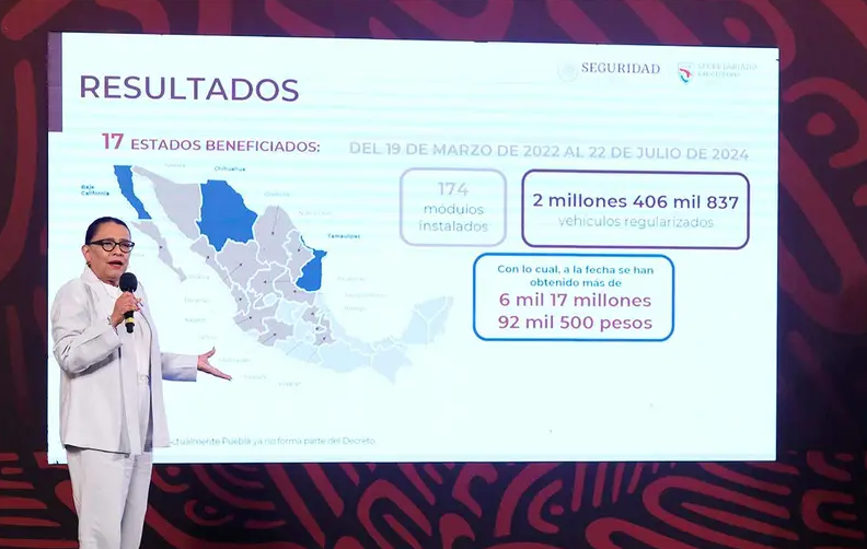 A dos meses de finalizar programa, van casi 2.5 millones de autos regularizados