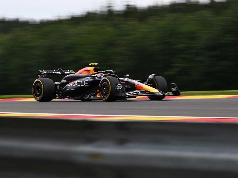 ‘Checo’ Pérez finaliza tercero en clasificación del GP de Bélgica