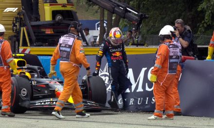 Otra vez…’Checo’ Pérez se estrella y queda fuera de la Q1 en Hungría