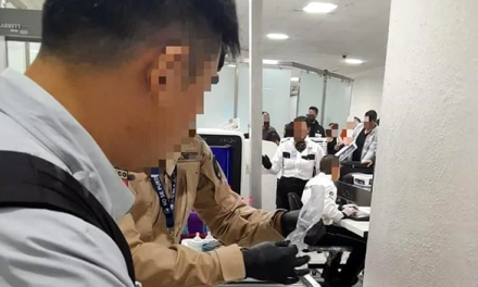 Detiene la Semar a un ciudadano chino con 10 kg de metanfetaminas en el AICM