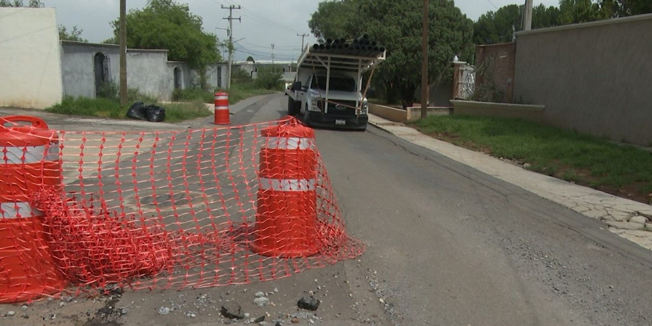 Destrozado el Paseo de las Cumbres en Lomas de Lourdes
