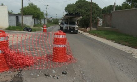 Destrozado el Paseo de las Cumbres en Lomas de Lourdes