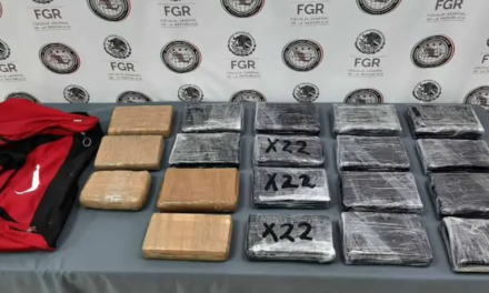 Detienen a tres personas y aseguran 22 kilos de cocaína en Nuevo León