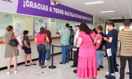 Saltillenses no desaprovecharon los estímulos fiscales y se ponen al corriente