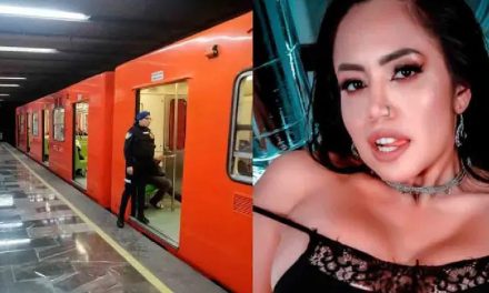 ¡Sí era policía! Suspenden a hombre que participó en video explícito de Luna Bella en el Metro de la CDMX