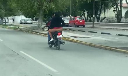 No usan motociclistas el casco en Saltillo