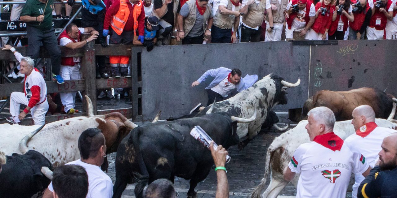 Segundo día de la Pamplonada deja seis heridos