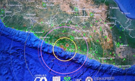 Se registra sismo de magnitud 5.4 en Guerrero