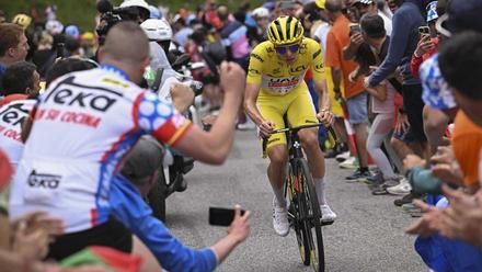 Tadej Pogacar amplió su liderato en la edición 2024 del Tour de Francia