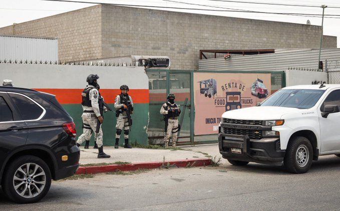 Encuentran un narcotúnel en Tijuana al lado de un puerto fronterizo