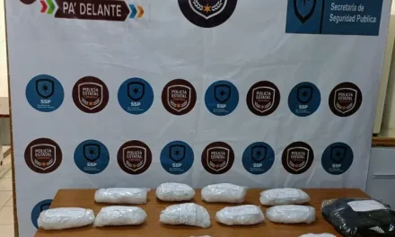 Detectan ocho kilos de metanfetaminas en Castaños