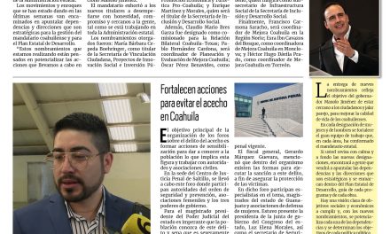 Portada RCG Carbonífera [9 de agosto de 2024] Manolo Jiménez fortalece su equipo de trabajo con nuevos nombramientos; llaman a automovilistas a actualizar información vehicular y más…