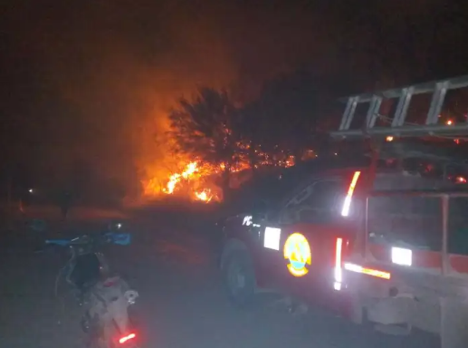 Reportan cuatro incendios provocados en Múzquiz