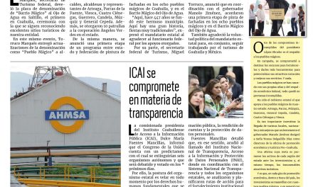 Portada RCG Centro [10 de agosto de 2024] Coahuila cuenta con pueblos y barrios mágicos: Manolo Jiménez; seguirán las temperaturas altas en la región Centro y más…