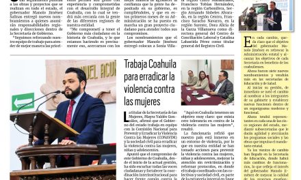 Portada RCG Media [1 de agosto de 2024] Designa Manolo Jiménez nuevos nombramientos de su gabinete; Morena da visto bueno a operativos de tránsito en el estado y más…