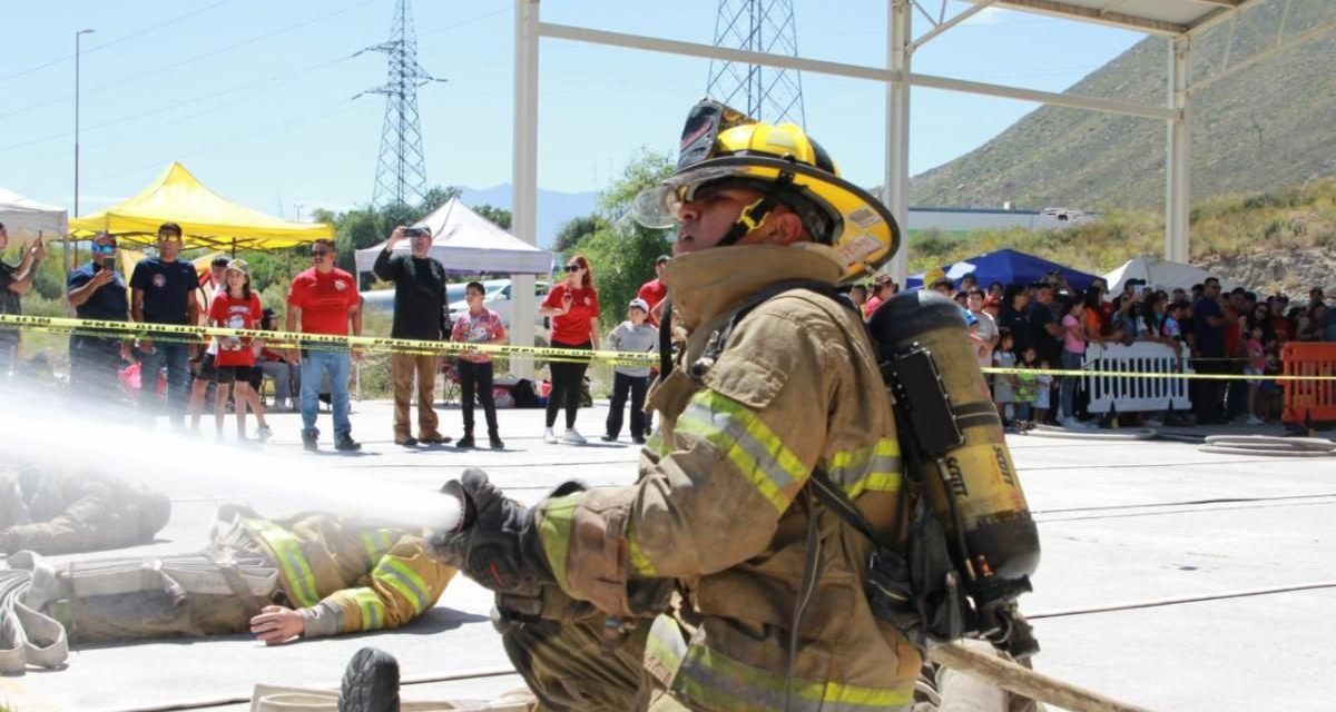 Celebran Semana del Bombero con rally en Saltillo