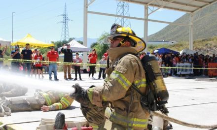 Celebran Semana del Bombero con rally en Saltillo