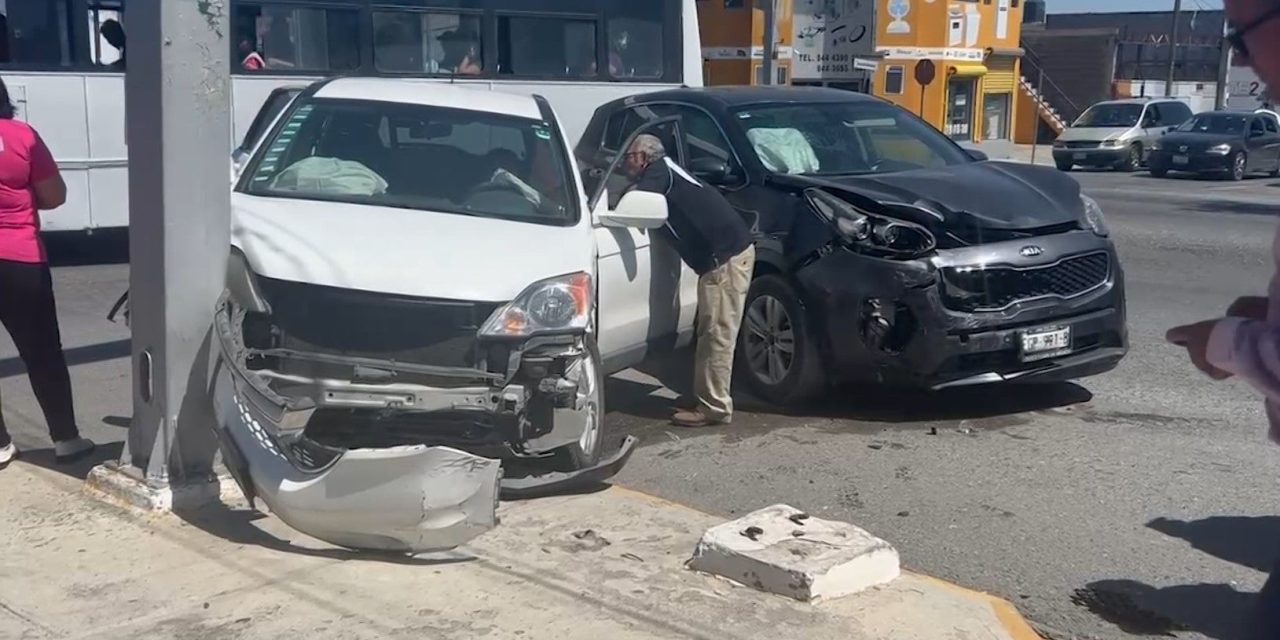 Se registra un  accidente ‘sin responsables’ en Saltillo