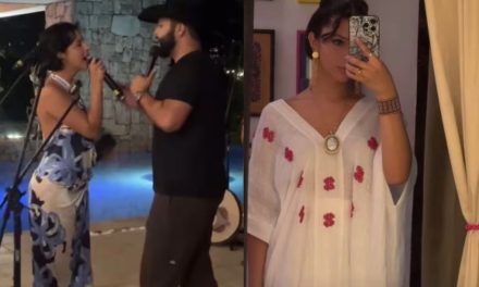 ¿Ángela Aguilar está embarazada? Video muestra su vientre un poco ‘abultado’