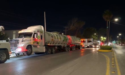Asegura Guardia Nacional  pipas con combustible de dudosa procedencia en Saltillo