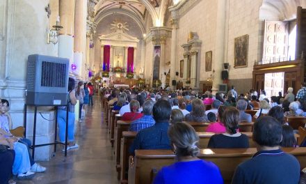 Casi llega al final el novenario del Santo Cristo