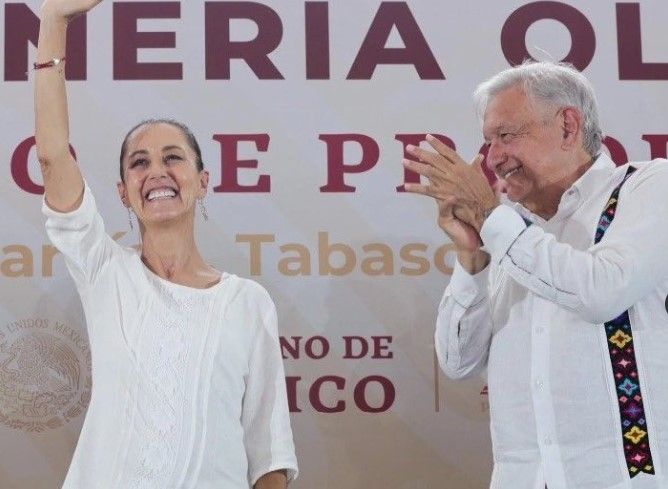 Sheinbaum afirma que en su gobierno no habrá traiciones y seguirá con el legado de AMLO