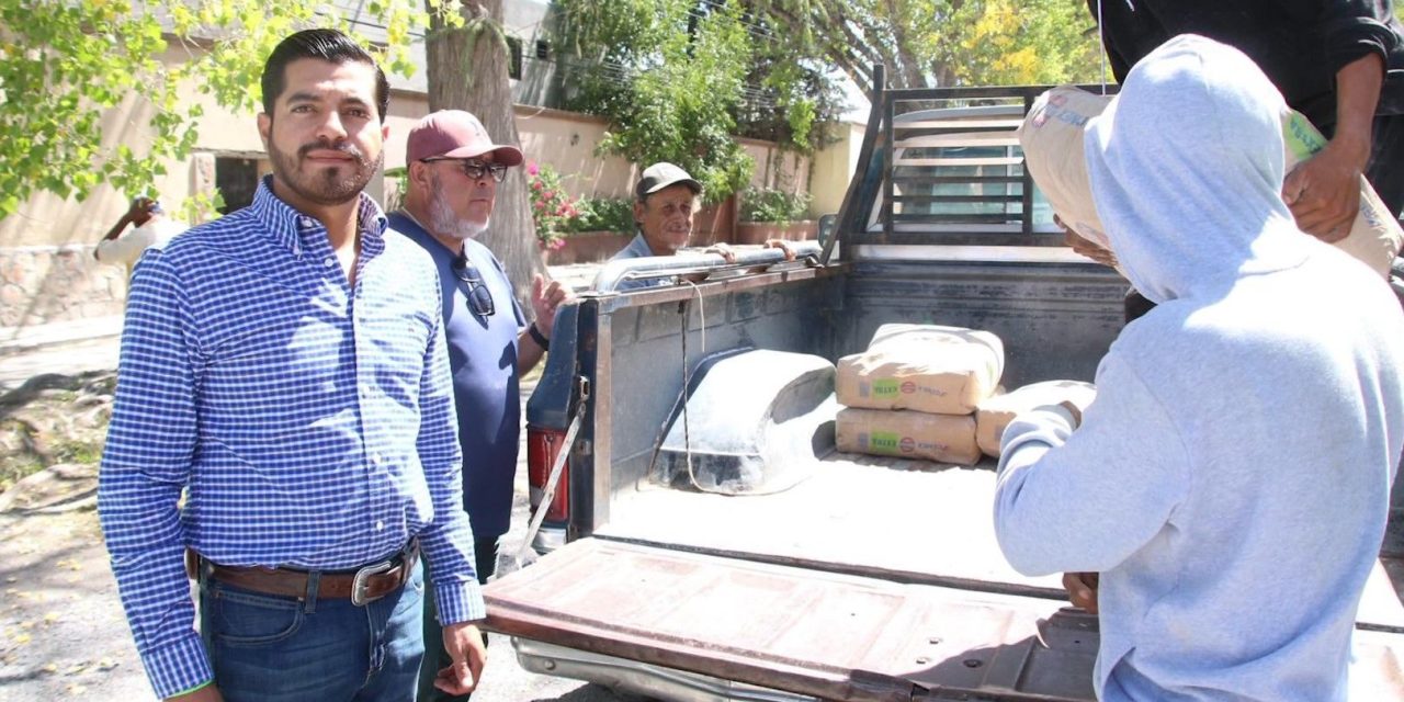 Fortalece Arteaga patrimonio de familias