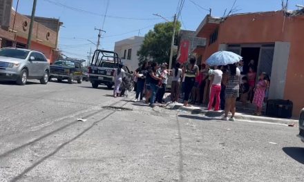 Saltillo: Se registra fuerte riña entre vecinos de colonia El Álamo