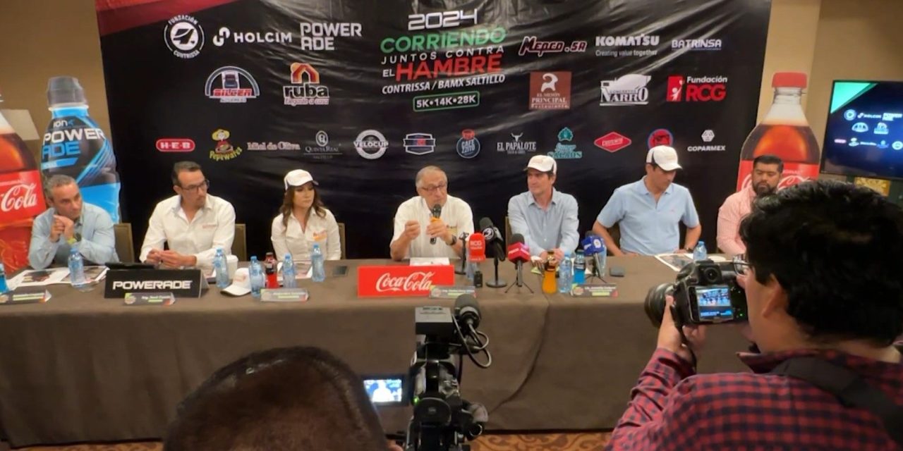 Invitan a correr ‘juntos contra el hambre’ a beneficio del Banco de Alimentos de Saltillo