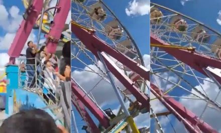 Mujer pierde la vida al caer de una rueda de la fortuna en la Feria Nacional Potosina