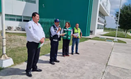 La Universidad Tecnológica de la Región Carbonífera realiza simulacro de Protección Civil