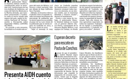 Portada RCG Carbonífera [20 de septiembre de 2024] Coahuila destaca como el tercer estado más seguro del país; UTRC realiza simulacro de Protección Civil y más…