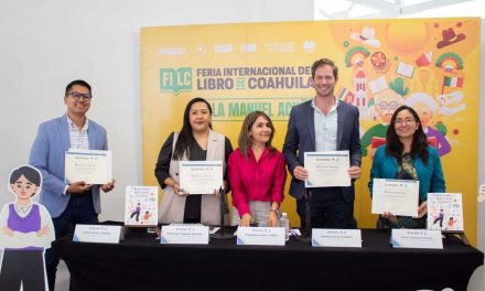 Presenta AIDH cuento infantil en la Feria del Libro de Coahuila