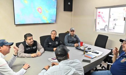 Sesiona Consejo de Protección Civil ante lluvias en Acuña