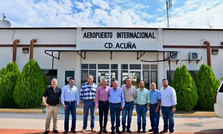 Impulsan reactivación del Aeropuerto de Acuña