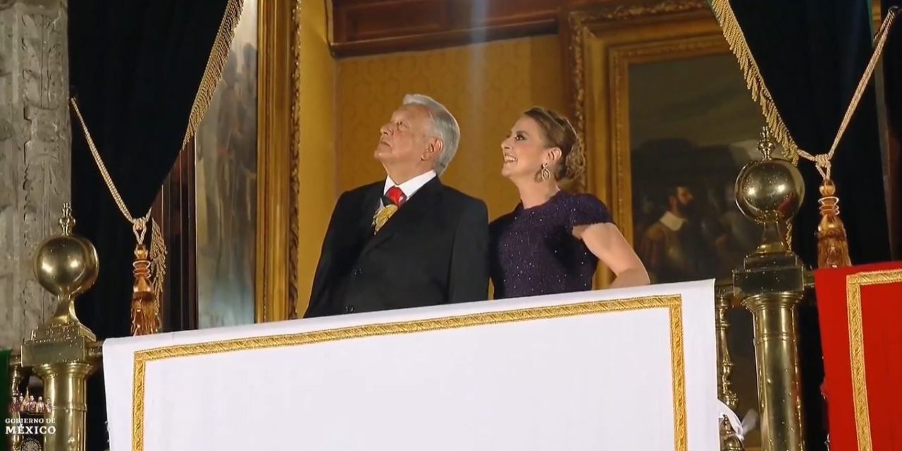 Así fue el último Grito de Independencia de México de AMLO (Video)