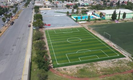 Avance del 60% en las canchas del R. González